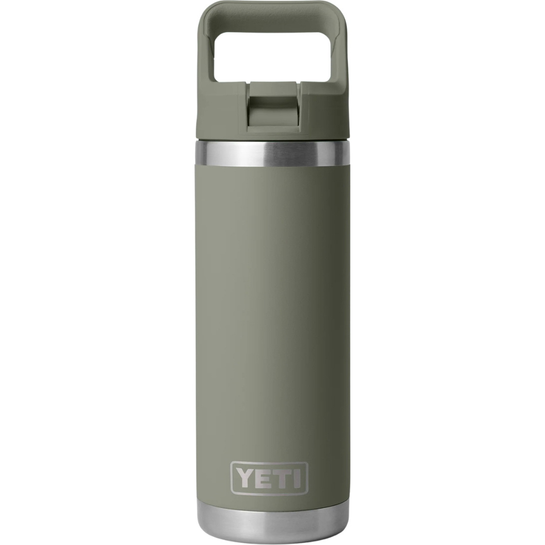 2026 YETI Rambler 18 Oz Colour Straw Bottle 70000007317 - Pampa Green